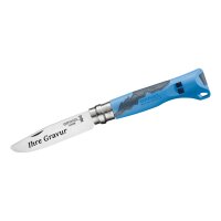Opinel Outdoor Junior blau mit Gravur